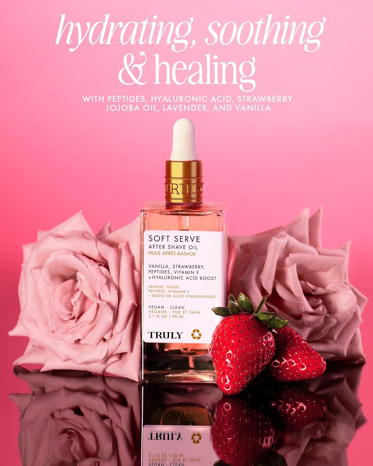 Truly After Shave Serum fresa
