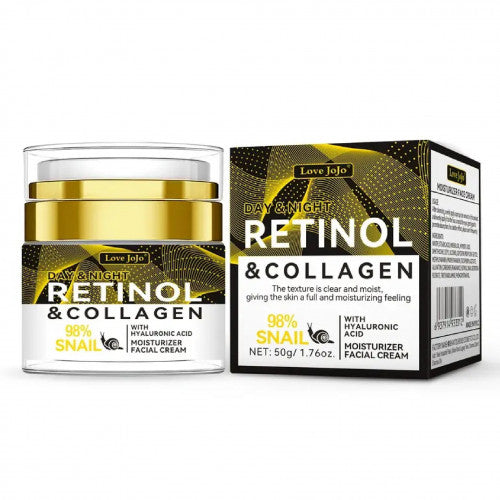 Crema Facial Antiarrugas Con Retinol Y Colágeno Día Y Noche Mixta Día/noche
